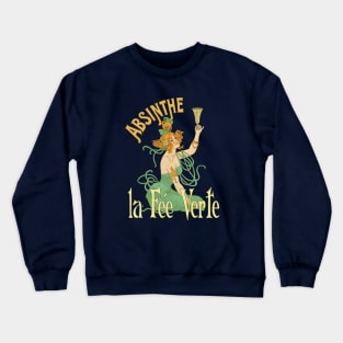 Absinthe (on black) Crewneck Sweatshirt